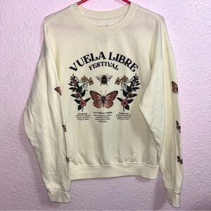 Cold Crush Women’s Medium Butterfly Sweatshirt